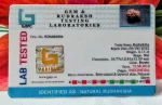 15 Mukhi Certificate