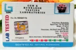 16 Mukhi Certificate