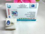 Blue Sapphire Certificate