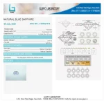 Blue Sapphire (Neelam) Certificate