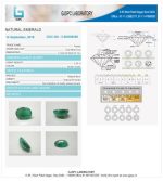 Emerald (Panna) Certificate