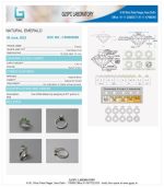 Emerald (Panna) Certificate