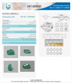 Emerald (Panna) Certificate