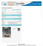 Gyan Rudraksha Mala lab Certificate