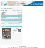 Maha Gyan Rudraksha Mala lab Certificate