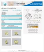 Yellow Sapphire (Pukhraj) Certificate
