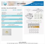 Yellow Sapphire (Pukhraj) Certificate