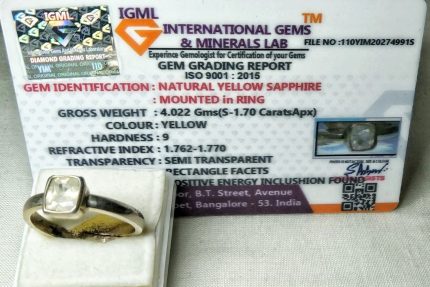 Yellow Sapphire (Pukhraj)