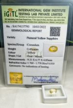 Yellow Sapphire (Pukhraj)