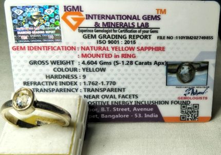 Yellow Sapphire (Pukhraj)