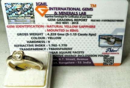 Yellow Sapphire (Pukhraj)