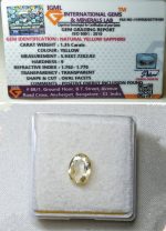 Yellow Sapphire (Pukhraj)