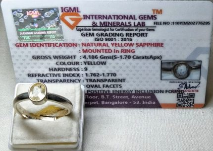 Yellow Sapphire (Pukhraj)