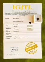 Cat's Eye Certificate