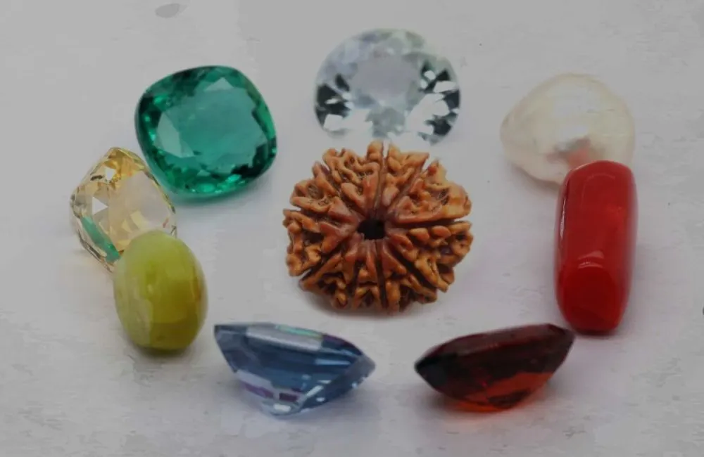 Rudraksha and Gemstones