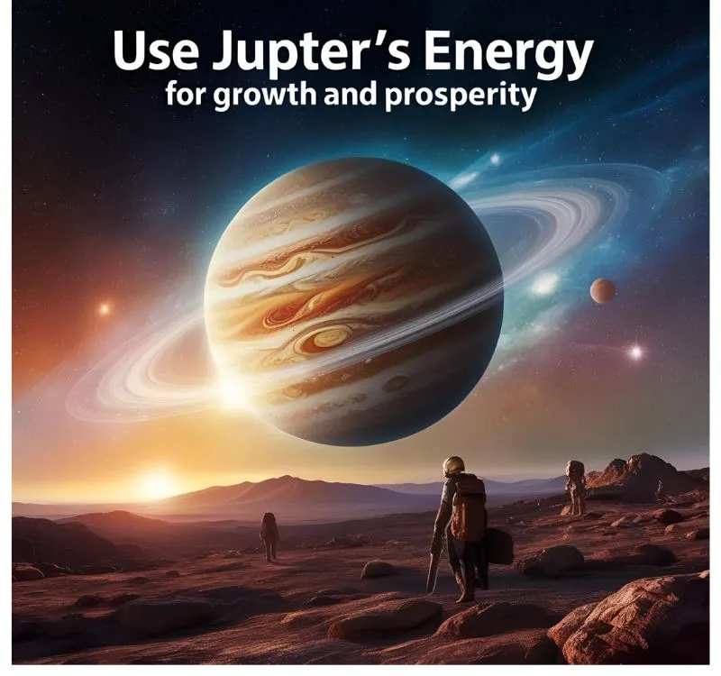 Jupiter’s Energy for Luck, Expansion, and Success