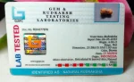 21 Mukhi Certificate