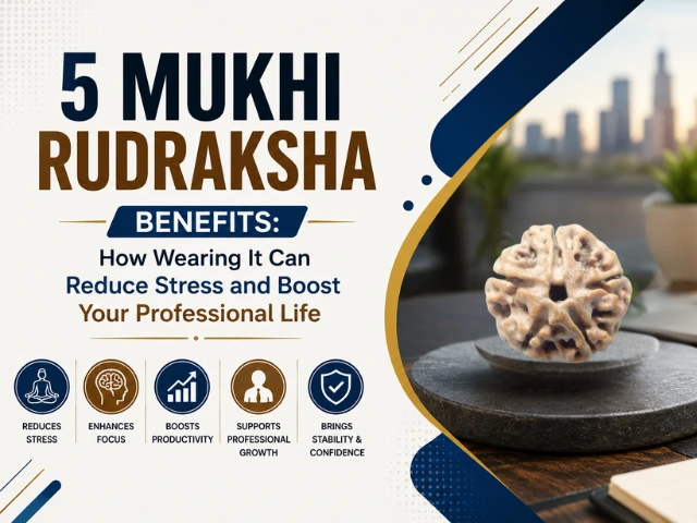 5 Mukhi Rudraksha Benefits How Wearing It Can Reduce Stress and Boost Your Professional Life (1)