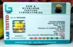 6 Mukhi Certificate