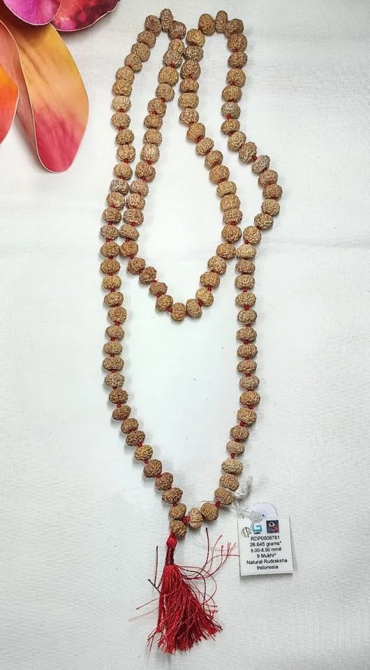 9 Mukhi Japa Mala