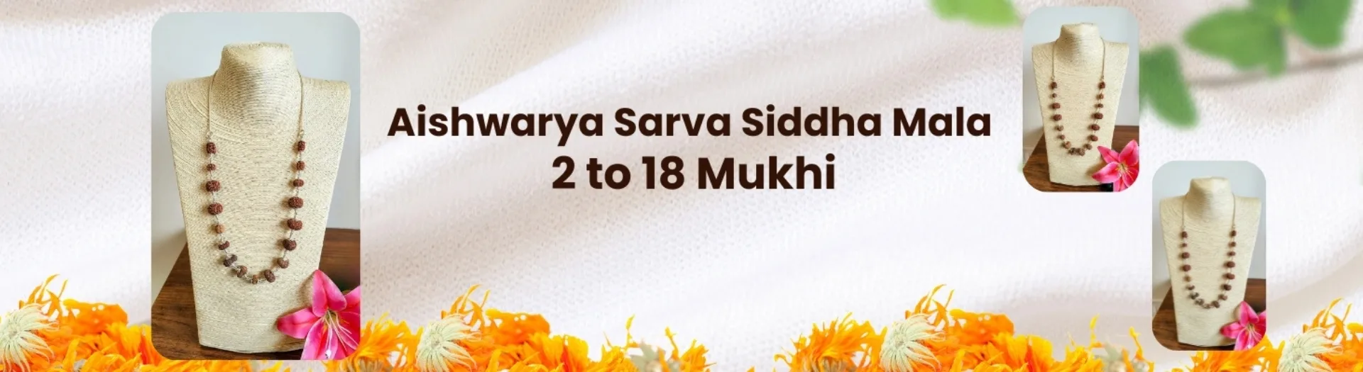 Aishwarya Sarva Siddha Rudraksha Mala