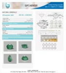 Emerald (Panna) Certificate
