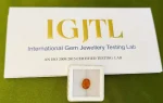 Hessonite (Gomedh) Certificate