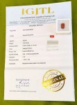 Hessonite (Gomedh) Certificate
