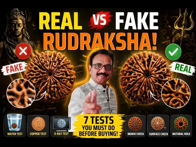 How to Check Real vs Fake Rudraksha