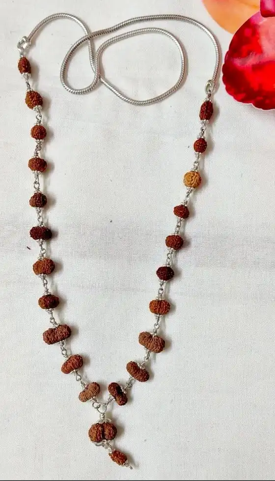 With Silver Chain