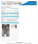 Navagraha Rudraksha Mala Certificate
