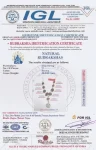 Navagraha Rudraksha Mala Certificate