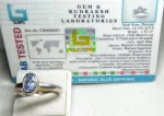 Blue Sapphire (Neelam) Certificate