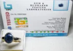 Blue Sapphire (Neelam) Certificate