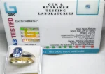 Blue Sapphire (Neelam) Certificate