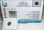 Blue Sapphire (Neelam) Certificate