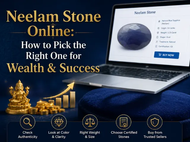 Neelam Stone Online How to Pick the Right One for Wealth & Success