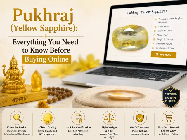 Pukhraj (Yellow Sapphire) Everything You Need to Know Before Buying Online