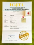 Ruby (Manikya) Certificate
