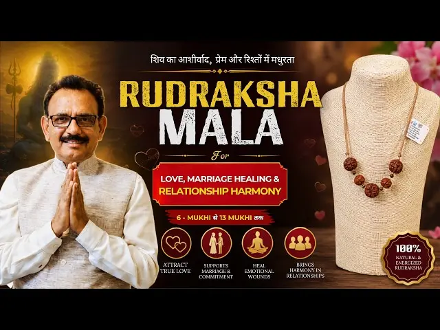 Rudraksha Mala for love