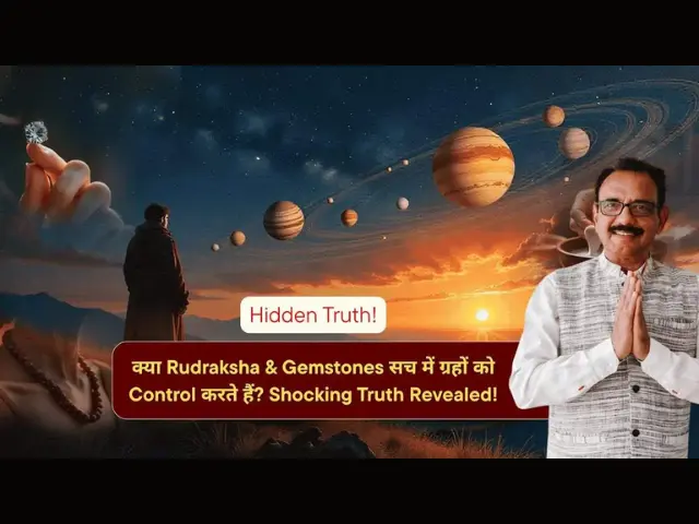 Do Rudraksha & Gemstones Really Control Planets?