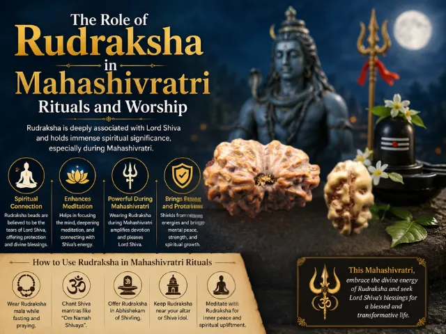 The Role of Rudraksha in Mahashivratri Rituals and Worship