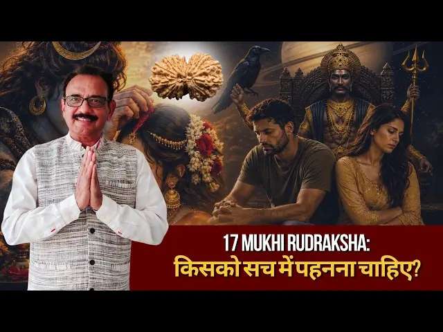 Who Should wear 17 Mukhi rudraksha-