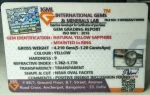 Yellow Sapphire (Pukhraj) Certificate