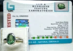 Emerald (Panna) Certificate